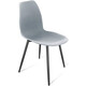 Стул Sheffilton SHT ST29/S95-1 серый ral 7040/черный муар