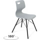Стул Sheffilton SHT-ST58/S370VP A5-7 серый/черный муар