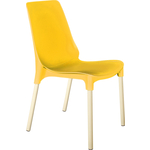 Стул Sheffilton SHT-S75/S424 желтый/ваниль
