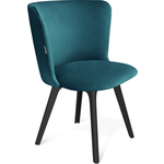 Стул Sheffilton SHT-ST36/S195 альпийский бирюзовый/черный