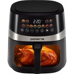 Аэрогриль Polaris PAF 8005W Wi-Fi IQ Home черный