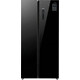 Холодильник Tesler RSD-537BI BLACK GLASS