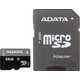 Карта памяти A-DATA microSDXC 64GB Premier Class 10 UHS-I U1 (SD адаптер) (AUSDX64GUICL10-RA1)