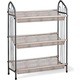 Полка для обуви Sheffilton X-501 серебро
