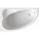 Акриловая ванна BAS Сагра 160х100 левая, с каркасом, без гидромассажа (В 00031)