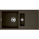Кухонная мойка Omoikiri Sakaime 86-2 DC темный шоколад (4993201)