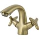 Смеситель для раковины Kaiser Trio Bronze бронза (57011-1)