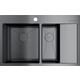 Кухонная мойка Omoikiri Akisame 78-2 GM-L вороненая сталь (4973101) Кухонная мойка Omoikiri Akisame 78-2 GM-L вороненая сталь (4973101)