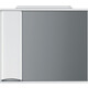Зеркало-шкаф Am.Pm Like 80 левый, с подсветкой, белый глянец (M80MPL0801WG)
