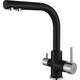 Смеситель для кухни Paulmark Essen под фильтр, антрацит (Es213011-401)