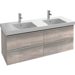 Тумба с раковиной Jacob Delafon Odeon Up 140 серый дуб (EB997-E71, E4779-00)