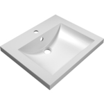 Раковина мебельная Florentina Анита 58x48 (10.150.00580.001)