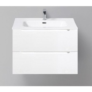 Тумба с раковиной BelBagno Etna 70х45 bianco lucido (ETNA-700-2C-SO-BL-P, BB700ETL)