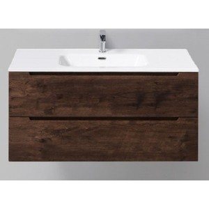 Тумба с раковиной BelBagno Etna 100х45 rovere moro (ETNA-1000-2C-SO-RW-P, BB1000ETL)