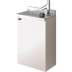 Тумба под раковину Jacob Delafon Pop Laminar 40 белая блестящая (EB286-G1C)