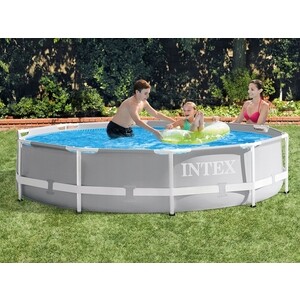 фото Каркасный бассейн intex 26702 prism frame 305х76см, 4485л, фил.-насос 1250л/ч