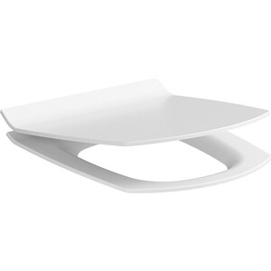 Сиденье-микролифт Cersanit Carina slim, дюропласт, lifting, easy-off, белый (S-DS-CARINA-S-DL-m/S-DS-CARINA-S-DL-t)