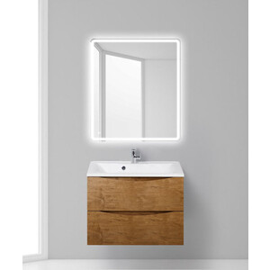 Тумба с раковиной BelBagno Marino 75 rovere nature (MARINO-750-2C-SO-RN-P, BB750/450-LV-MR-PR)