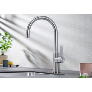 Смеситель для кухни Blanco Candor нержавеющая сталь (523120)