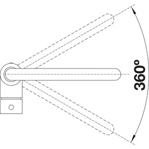 Смеситель для кухни Blanco Mili Silgranit белый (525127)