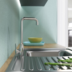 Смеситель для кухни Mixline ML13-032 хром (4630077962350)