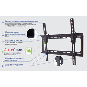 Кронштейн для телевизора Kromax IDEAL-4 black