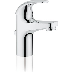 Смеситель для раковины Grohe BauCurve с донным клапаном, хром (32805000)