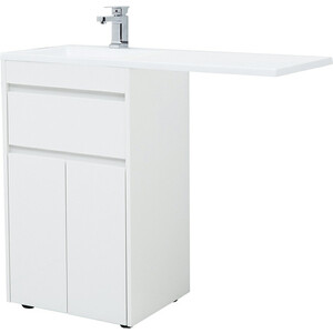 Тумба под раковину Aquanet Токио 48 (110) под стиральную машину, белая (237744)