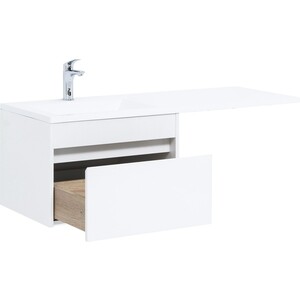 Тумба под раковину Aquanet Токио 58 (120) под стиральную машину, белая (236916)