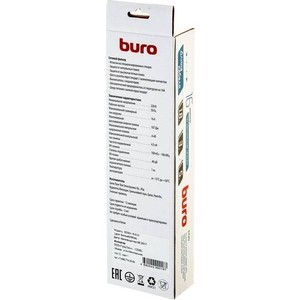Сетевой фильтр Buro 600SH-16-5-W 5м (6 розеток) белый