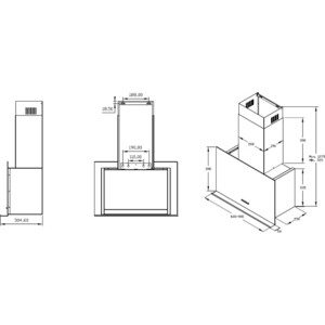 Вытяжка Korting KHC 65330 GN