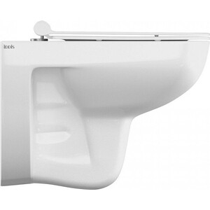 Унитаз подвесной безободковый IDDIS Vibe с сиденьем микролифт (VIBRDSEI25)