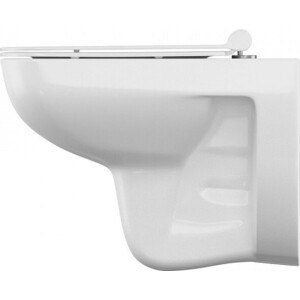 Унитаз подвесной безободковый IDDIS Vibe с сиденьем микролифт (VIBRDSEI25)