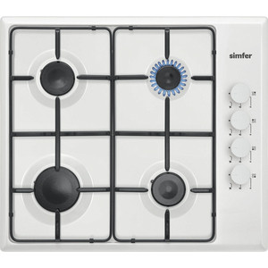 Газовая варочная панель Simfer H60Q40W412