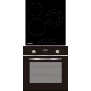 Встраиваемый комплект MAUNFELD EVCE.453.D-BK + EOEM.589B