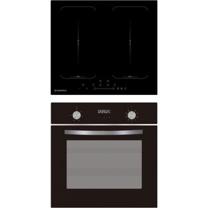 Встраиваемый комплект MAUNFELD EVI.594-FL2-BK + EOEM.589B