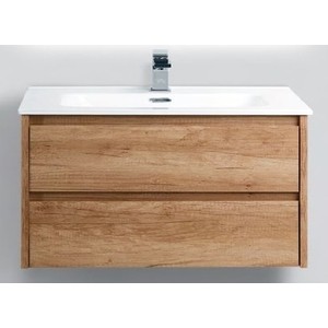 Тумба с раковиной BelBagno Kraft 90, Rovere Nebrasca Nature (KRAFT-900-2C-SO-RNN, BB900ETL)