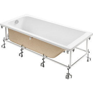 Акриловая ванна Roca Elba 170x75 с каркасом (248507000, 248513000)