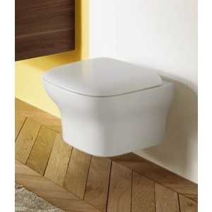 Сиденье для унитаза Jacob Delafon Vox микролифт 36х50 белое (E76935-00)