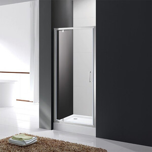 Душевая дверь Cezares Molveno BA-1 90x190 прозрачная, хром (MOLVENO-BA-1-90-C-Cr-IV)