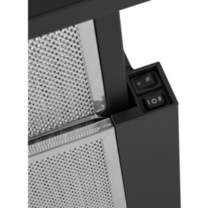 Вытяжка встраиваемая MAUNFELD VS Light Glass 60 черное стекло