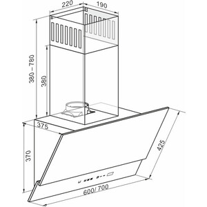 Вытяжка Kaiser АТ 6410 F Eco