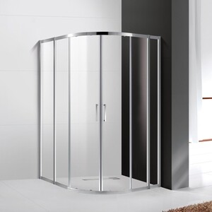 Душевой уголок Cezares Molveno RH-22 110x100 прозрачный, хром (MOLVENO-RH-22-110/100-C-Cr-IV)