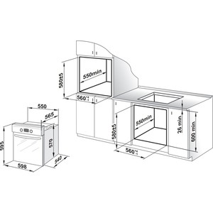 Электрический духовой шкаф GEFEST ЭДВ ДА 622-02 К56 S