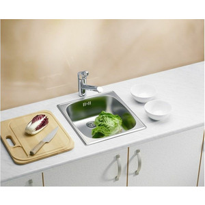 Кухонная мойка Alveus Basic 10 нержавеющая сталь (1082195)