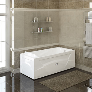 Акриловая ванна Radomir Vannesa Роза 170x75 с каркасом (2-01-0-0-1-208Р)