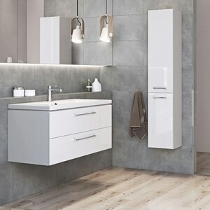 Тумба под раковину Cersanit Lara 80 белая (64137)