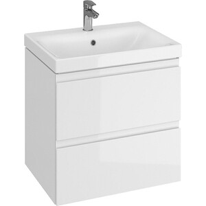Тумба с раковиной Cersanit Moduo 60 белая (64140, S-UM-COM60/1-w)