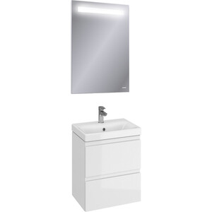 Тумба под раковину Cersanit Moduo Slim 50 белая (64124)