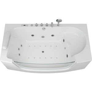 Акриловая ванна Grossman 185x90 с гидромассажем (GR-18590)